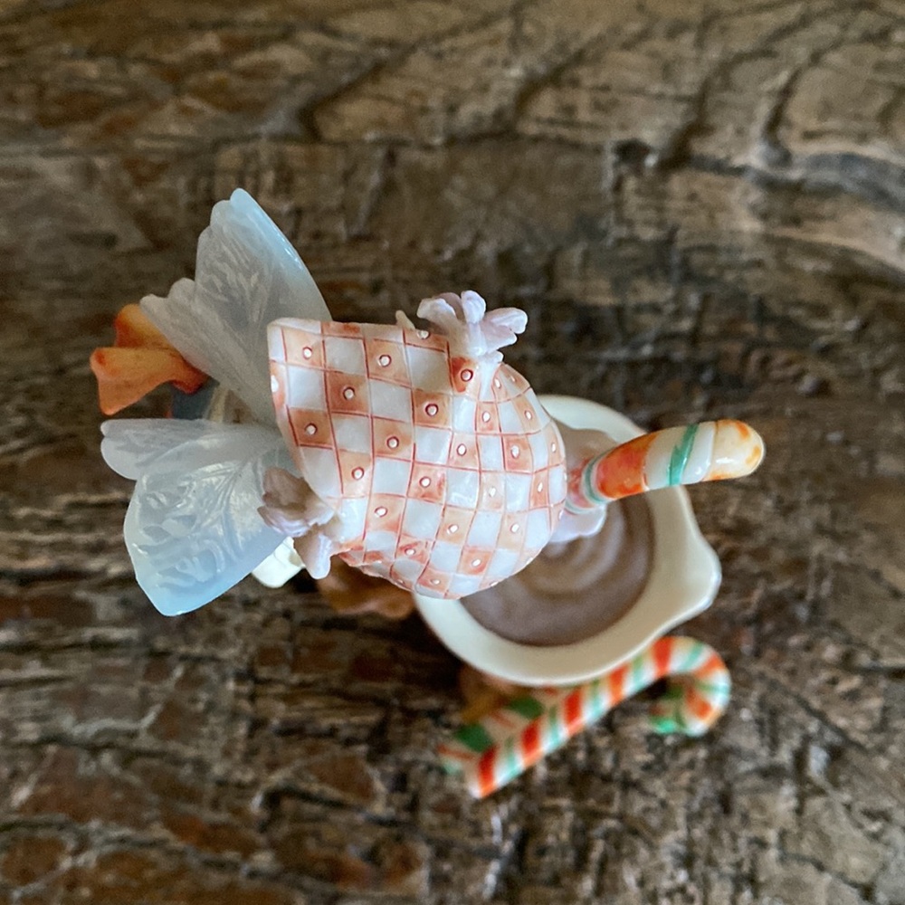 🧚‍♀️My Little Kitchen Fairies🧚‍♀️Little Dipsy Candy Cane Figurine - Picture 5 of 8